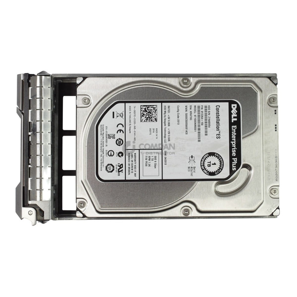 62VY2 DELL HDD 1TB 7.2K SAS 6G 3.5" LFF FOR EQUALLOGIC